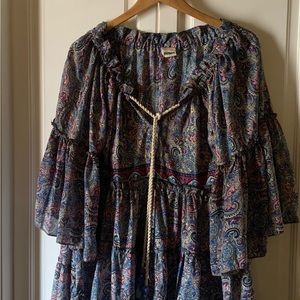 Imported silk summer babydoll dress. Women’s size M but will fit most.